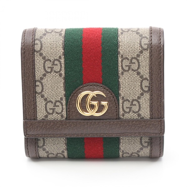 グッチ(GUCCI)グッチ オフィディア GG ウォレット シェリーライン 二つ折り財布 財布 レディース  598662｜2100301149137｜【公式】新品中古どちらもブランドの通販ならブランドオフ・オンラインストア| BRAND OFF Online  Store