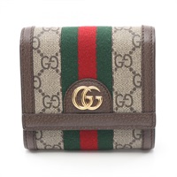 グッチ(GUCCI)グッチ オフィディア GG ウォレット シェリーライン 二つ折り財布 財布 レディース  598662｜2100301149137｜【公式】新品中古どちらもブランドの通販ならブランドオフ・オンラインストア| BRAND OFF Online  Store