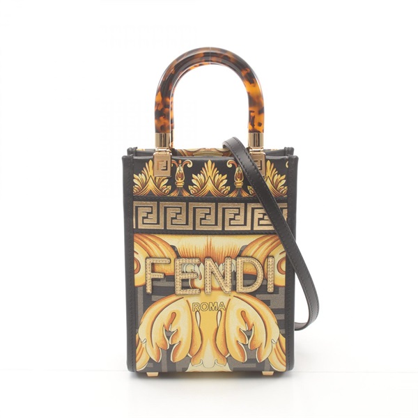 フェンディ(FENDI)フェンディ FENDI × VERSACE サンシャイン ショッパー スモール ハンドバッグ バッグ レディース  8BS051｜2100301153899｜【公式】新品中古どちらもブランドの通販ならブランドオフ・オンラインストア| BRAND OFF Online  Store