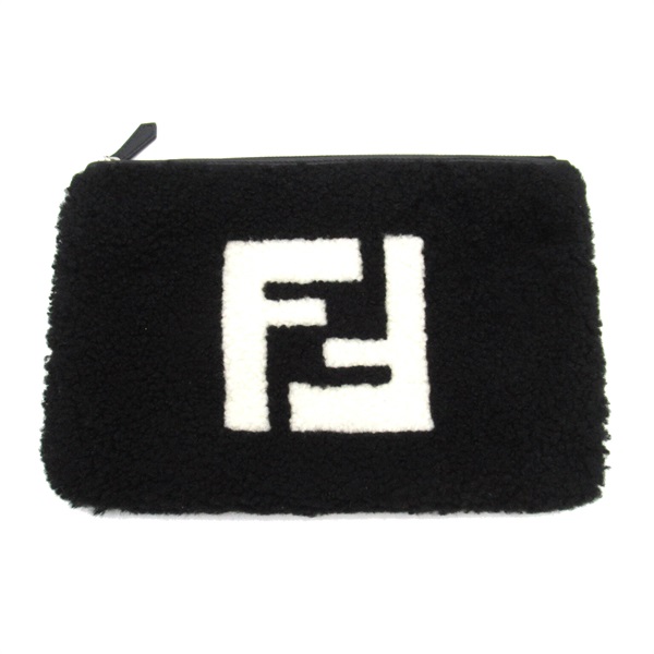 フェンディ(FENDI)ファーセカンドバッグ クラッチバッグ