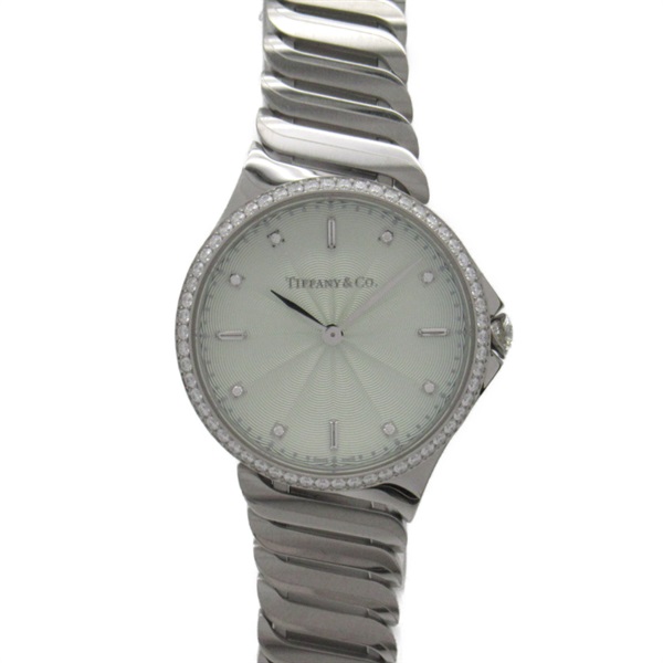 ティファニー(TIFFANY＆CO)ティファニー メトロ ダイヤベゼル 腕時計 