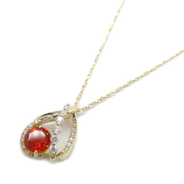 スタージュエリー(STAR JEWELRY)色石 ダイヤ ネックレス