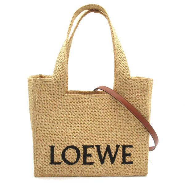 ロエベ(LOEWE)ロエベ ロエベフォント トート ミディアム トートバッグ ...