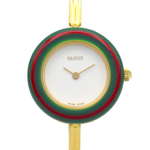 グッチ(GUCCI)グッチ チェンジベゼル 腕時計 時計 レディース  11/12.2｜2101217933452｜【公式】新品中古どちらもブランドの通販ならブランドオフ・オンラインストア| BRAND OFF  Online Store