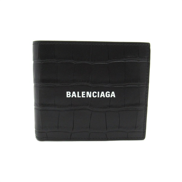 【新品】 バレンシアガ(BALENCIAGA) バレンシアガ 二つ折り財布 二つ折り財布 財布 メンズ 5943151ROP31000 W約11cm X H約9.5cmx D約3cm