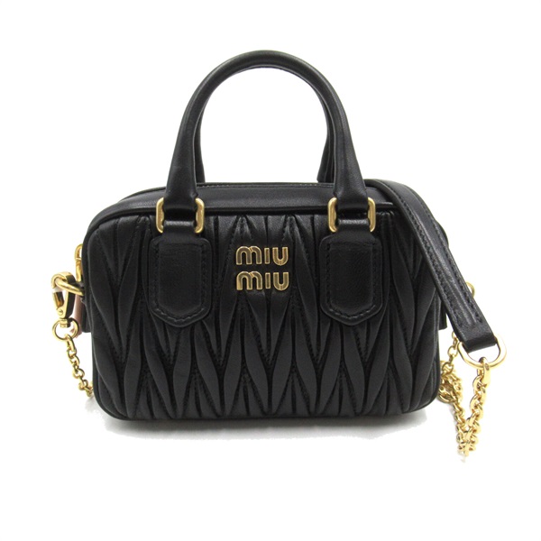 miumiu 2way ショルダー ストア バッグ