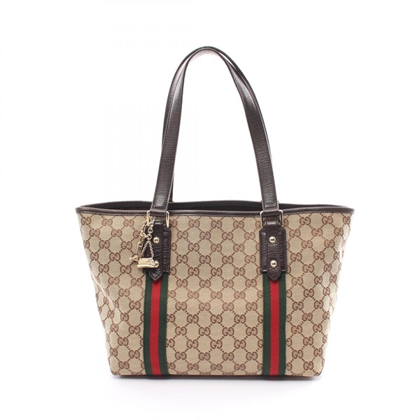 グッチ(GUCCI)グッチ GGキャンバス シェリーライン トートバッグ バッグ レディース  137396｜2101218066395｜【公式】新品中古どちらもブランドの通販ならブランドオフ・オンラインストア| BRAND OFF Online  Store