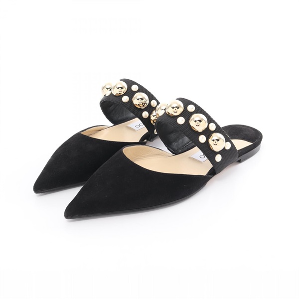 ジミーチュウ(JIMMY CHOO)ジミーチュウ BASETTE FLAT ミュール 靴 レディース  ZRM221｜2101218166231｜【公式】新品中古どちらもブランドの通販ならブランドオフ・オンラインストア| BRAND OFF Online  Store