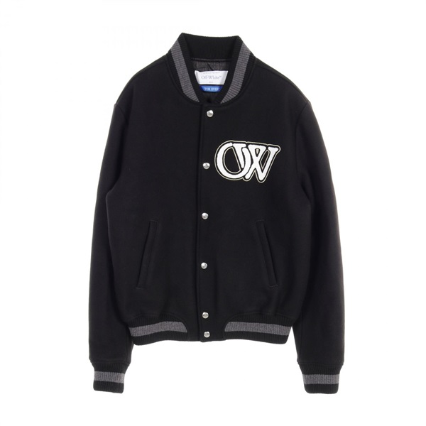 オフホワイト Varsity ブルゾン 衣料品 アウター メンズ OMEH053C99FAB0021001