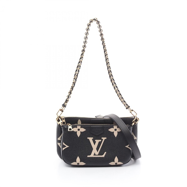 ルイ・ヴィトン(LOUIS VUITTON)ルイ・ヴィトン ミュルティ ポシェット アクセソワール バイカラーモノグラムアンプラント ショルダーバッグ  バッグ レディース M45777｜2101218218817｜【公式】新品中古どちらもブランドの通販ならブランドオフ・オンラインストア| BRAND  ...