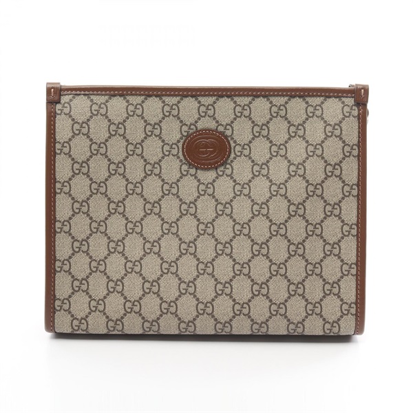 グッチ(GUCCI)グッチ インターロッキングG GGスプリーム セカンドバッグ クラッチバッグ バッグ メンズ  67295692TCG8563｜2101218240481｜【公式】新品中古どちらもブランドの通販ならブランドオフ・オンラインストア| BRAND  OFF Online Store