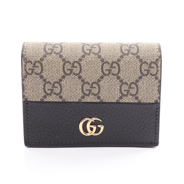 グッチ(GUCCI)グッチ GGマーモント GGスプリーム 二つ折り財布 財布 レディース  65861017WAG1283｜2101218241693｜【公式】新品中古どちらもブランドの通販ならブランドオフ・オンラインストア| BRAND  OFF Online Store