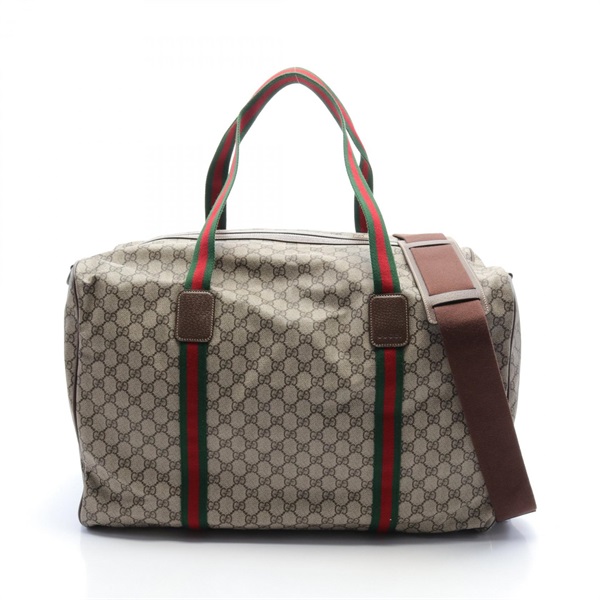 グッチ(GUCCI)グッチ ラージ ダッフルバッグ GGスプリーム シェリーライン ボストンバッグ バッグ メンズ  760152FACK79768｜2101218259308｜【公式】新品中古どちらもブランドの通販ならブランドオフ・オンラインストア| BRAND  OFF Online Store