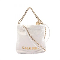 シャネル CHANEL 22 ミニ レースパッチワーク ショルダーバッグ バッグ レディース AS3980