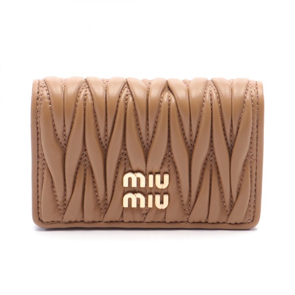 ミュウ ミュウ(Miu Miu)ミュウ ミュウ MATELASSE マテラッセ カードケース アクセサリー レディース  5MC1222FPPF098L｜2101218367041｜【公式】新品中古どちらもブランドの通販ならブランドオフ・オンラインストア| BRAND  OFF Online Store