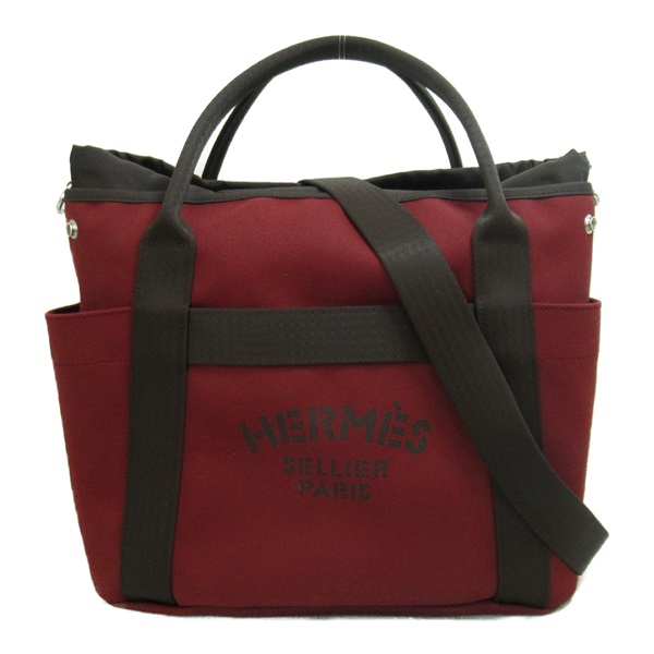 HERMES エルメス トートバッグ サックドパンサージュ ネイビー系 