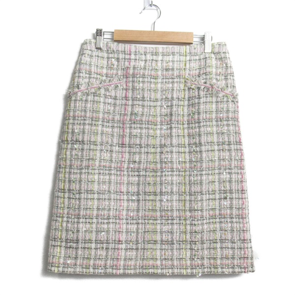 シャネル(CHANEL)シャネル スカート(スパンコール付) スカート 衣料品 ...