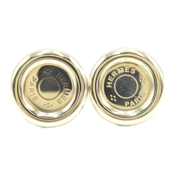 【中古】 エルメス(HERMES) エルメス ガンバードピアス ピアス ジュエリー レディース 約H13.0mm X 約W13.0mm