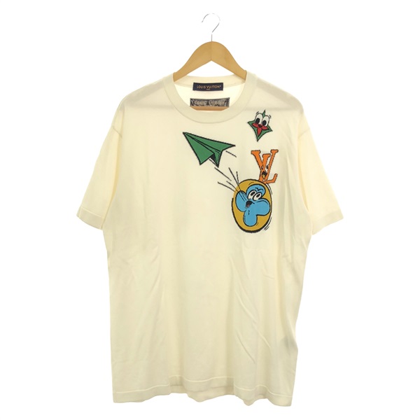 ルイ・ヴィトン(LOUIS VUITTON)ルイ・ヴィトン Tシャツ 23SS 半袖Tシャツ 衣料品 トップス メンズ RM231 HA0  HON97W｜2104102271219｜【公式】新品中古どちらもブランドの通販ならブランドオフ・オンラインストア| BRAND OFF Online  Store