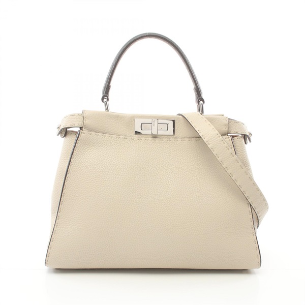 フェンディ(FENDI)フェンディ ピーカブー レギュラー セレリア ハンドバッグ バッグ レディース 8BBN290 3PE  F0K14｜2104102288651｜【公式】新品中古どちらもブランドの通販ならブランドオフ・オンラインストア| BRAND OFF Online  Store