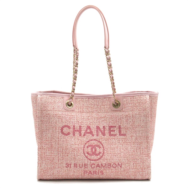 シャネル(CHANEL)シャネル ドーヴィル チェーントート トートバッグ バッグ レディース  A67001｜2106800525021｜【公式】新品中古どちらもブランドの通販ならブランドオフ・オンラインストア| BRAND OFF Online  Store