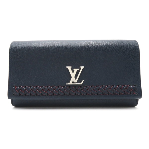LOUIS VUITTON ポルトフォイユ ロックミー II 二つ折りレザーサイズ - 財布