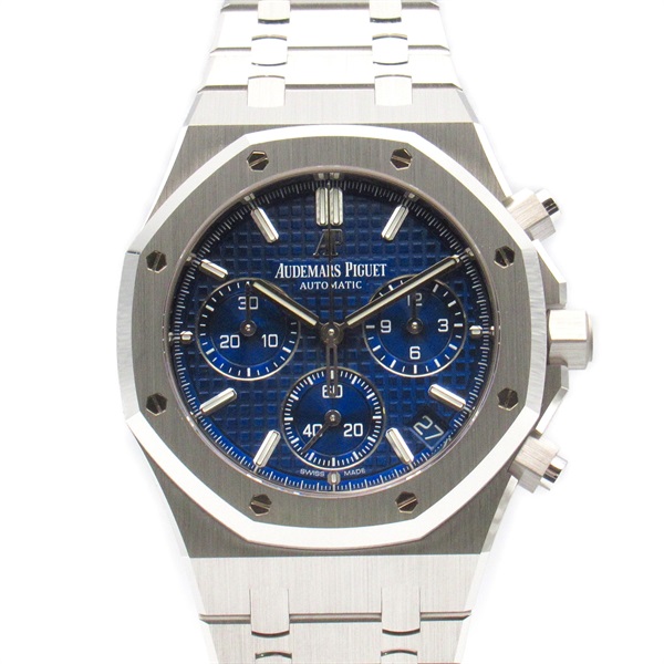 【未使用品】 オーデマ・ピゲ(AUDEMARS PIGUET) オーデマ・ピゲ ロイヤルオーク クロノグラフ 腕時計 時計 メンズ 26239BC.OO.1220BC.01 ケースサイズ直径約43mm(リューズ除く)腕周り:約19cmベルト幅:約26-18mm