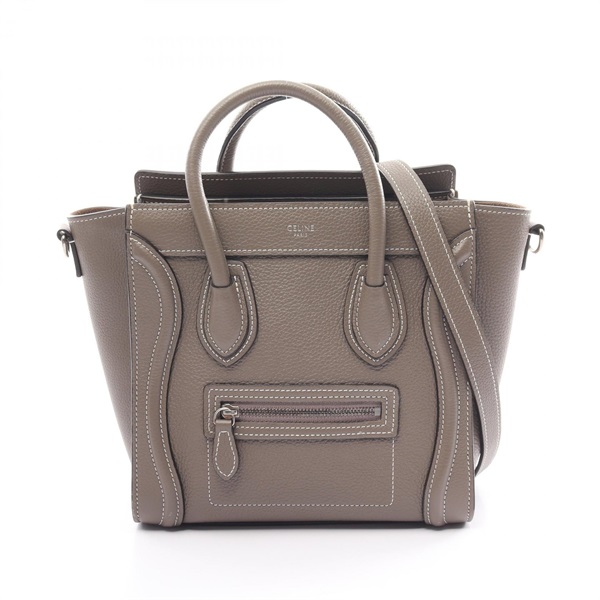 セリーヌ(CELINE)セリーヌ ラゲージ ナノショッパー ハンドバッグ バッグ レディース  189243｜2106800543421｜【公式】新品中古どちらもブランドの通販ならブランドオフ・オンラインストア| BRAND OFF Online  Store