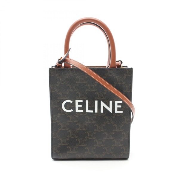 セリーヌ(CELINE)セリーヌ ミニ バーティカルカバ トリオンフ ハンドバッグ バッグ レディース  194372BZK04LU｜2107600994192｜【公式】新品中古どちらもブランドの通販ならブランドオフ・オンラインストア| BRAND OFF  Online Store