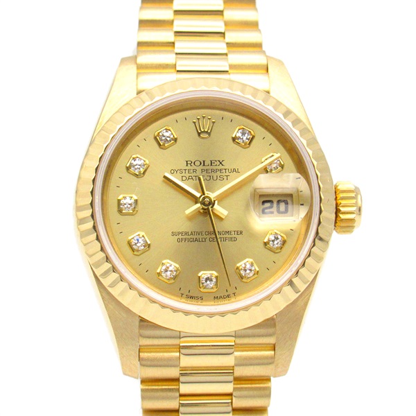 ロレックス(ROLEX)ロレックス デイトジャスト 10Pダイヤ W番 腕時計 時計 レディース  69178G｜2107601000427｜【公式】新品中古どちらもブランドの通販ならブランドオフ・オンラインストア| BRAND OFF Online  Store