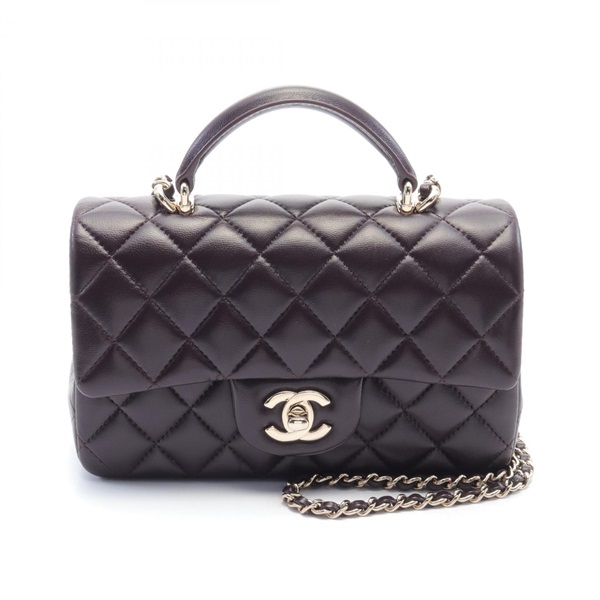 シャネル(CHANEL)シャネル マトラッセ トップハンドル ミニ フラップ ショルダーバッグ バッグ レディース  AS2431｜2107601007839｜【公式】新品中古どちらもブランドの通販ならブランドオフ・オンラインストア| BRAND OFF Online  Store