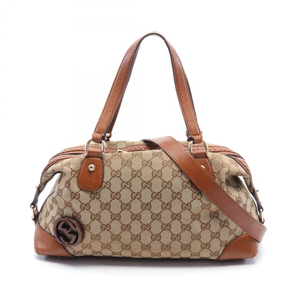 グッチ(GUCCI)グッチ ブリックレーン GGキャンバス ハンドバッグ バッグ レディース  296898｜2118400139072｜【公式】新品中古どちらもブランドの通販ならブランドオフ・オンラインストア| BRAND OFF Online  Store