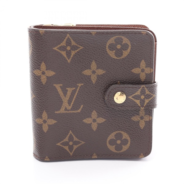 ルイ・ヴィトン(LOUIS VUITTON)ルイ・ヴィトン コンパクトジップ モノグラム 二つ折り財布 財布 レディース  M61667｜2118400143123｜【公式】新品中古どちらもブランドの通販ならブランドオフ・オンラインストア| BRAND OFF Online  Store