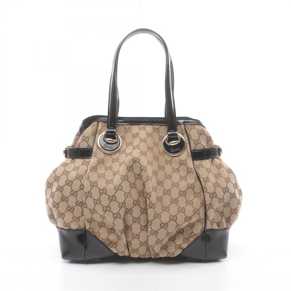 グッチ(GUCCI)グッチ GGキャンバス トートバッグ バッグ レディース 203529｜2118400143802｜【公式】新品中古どちらもブランド の通販ならブランドオフ・オンラインストア| BRAND OFF Online Store