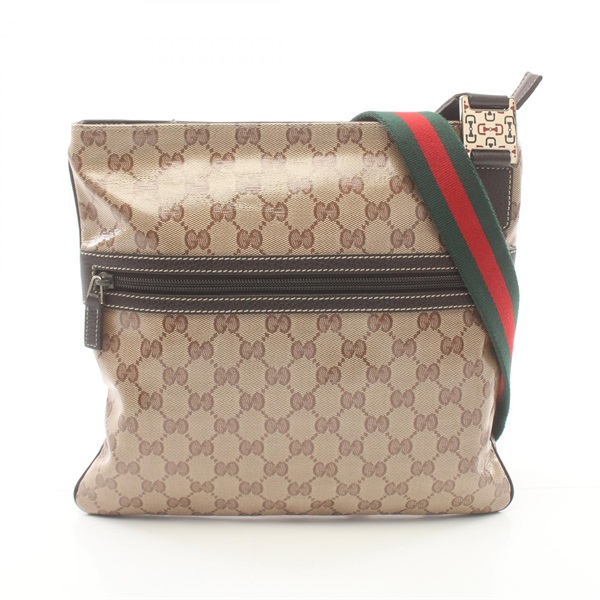 グッチ(GUCCI)グッチ GGクリスタル シェリーライン ホースビット ショルダーバッグ バッグ レディース  336670｜2118500046560｜【公式】新品中古どちらもブランドの通販ならブランドオフ・オンラインストア| BRAND OFF Online  Store