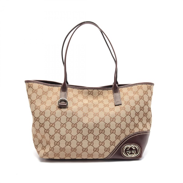 グッチ(GUCCI)グッチ ニューブリット GGキャンバス トートバッグ バッグ レディース  169946｜2118500052059｜【公式】新品中古どちらもブランドの通販ならブランドオフ・オンラインストア| BRAND OFF Online  Store