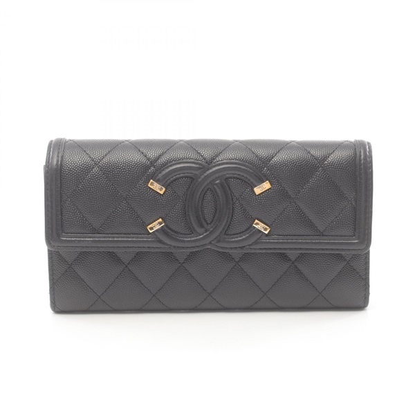 シャネル(CHANEL)シャネル CCフィリグリー 二つ折り長財布 財布 レディース  A84448｜2118700065279｜【公式】新品中古どちらもブランドの通販ならブランドオフ・オンラインストア| BRAND OFF Online  Store