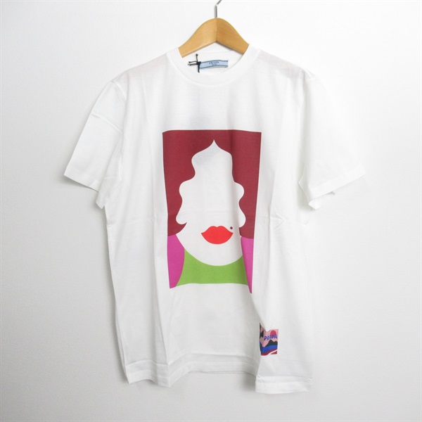 プラダ(PRADA)プラダ Tシャツ 半袖Tシャツ 衣料品 トップス レディース