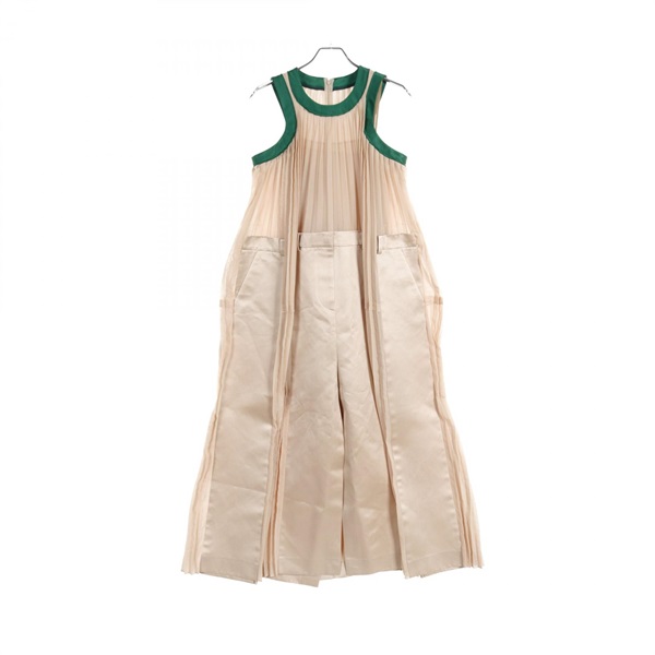 サカイ(Sacai)サカイ Silk Satin Mix Dress ワンピース 衣料品 トップス  レディース｜2120700055648｜【公式】新品中古どちらもブランドの通販ならブランドオフ・オンラインストア| BRAND OFF Online  Store