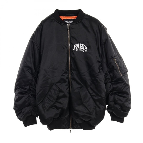 バレンシアガ(BALENCIAGA)バレンシアガ CITIES PARIS BOMBER ミリタリージャケット 衣料品 アウター  メンズ｜2120700072287｜【公式】新品中古どちらもブランドの通販ならブランドオフ・オンラインストア| BRAND OFF Online  Store