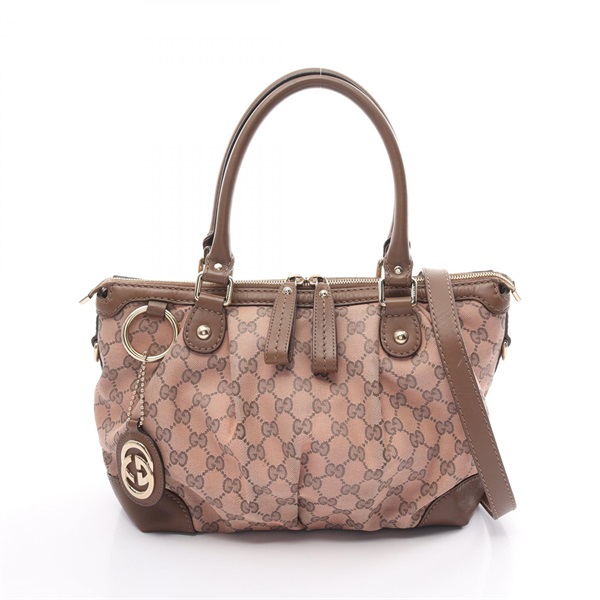 グッチ(GUCCI)グッチ スーキー GGキャンバス ハンドバッグ バッグ レディース  247902｜2120700137115｜【公式】新品中古どちらもブランドの通販ならブランドオフ・オンラインストア| BRAND OFF Online  Store