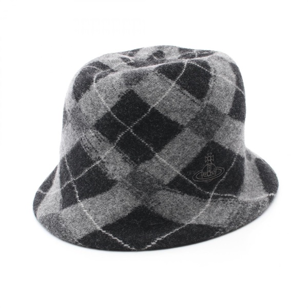 ヴィヴィアンウエストウッド MESSY TARTAN BASQUE HAT ハット 帽子 レディース