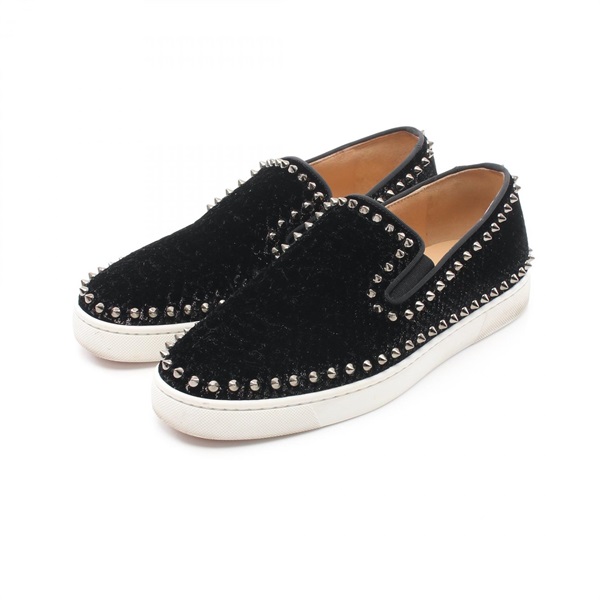 クリスチャンルブタン(Christian Louboutin)クリスチャンルブタン pik boat flat スリッポン 靴  メンズ｜2120700139546｜【公式】新品中古どちらもブランドの通販ならブランドオフ・オンラインストア| BRAND OFF Online  Store