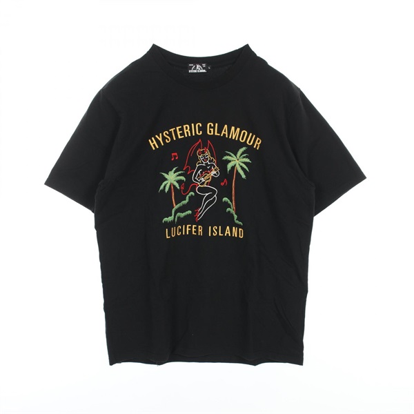 ヒステリックグラマー(HYSTERIC GLAMOUR)ヒステリックグラマー LUCIFER ISLAND カットソー 衣料品 トップス メンズ  02191CT27｜2120700143031｜【公式】新品中古どちらもブランドの通販ならブランドオフ・オンラインストア| BRAND OFF  Online Store