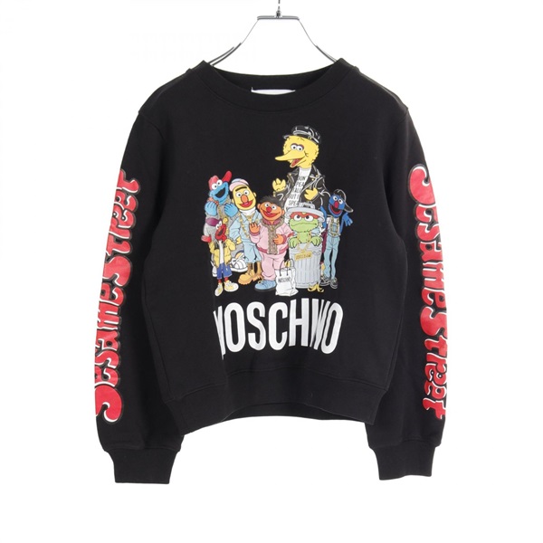 モスキーノ(MOSCHINO)モスキーノ MOSCHINO × セサミストリート スウェット 衣料品 トップス レディース  212D1A17776027｜2120700170150｜【公式】新品中古どちらもブランドの通販ならブランドオフ・オンラインストア| BRAND  OFF Online Store