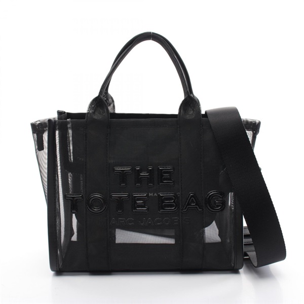 MARC JACOBS （マークジェイコブス） トートバッグ M0012392-001 BLACK ほそ ポーチ付き レディース 【送料無料（※