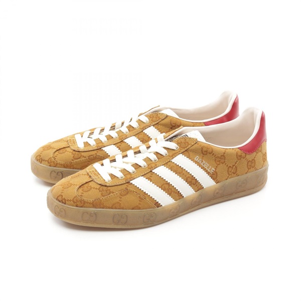 グッチ GUCCI × adidas GAZELLE GGキャンバス スニーカー 靴 メンズ 707850