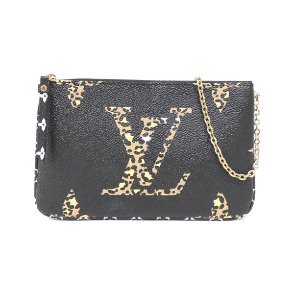 ルイ・ヴィトン(LOUIS VUITTON)ルイヴィトン ジャイアント モノグラム ジャングル ポシェット ドゥーブル ジップ M67874  ショルダーバッグ｜2600066268345｜【公式】新品中古どちらもブランドの通販ならブランドオフ・オンラインストア| BRAND OFF  Online Store