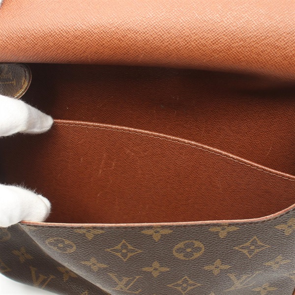 LOUIS 26cm VUITTON◇カルトシエールGM_モノグラム・キャンバス_BRW/PVC/BRW