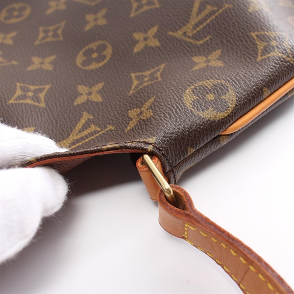 ルイ・ヴィトン LOUIS 柔らかかっ VUITTON ミュゼットタンゴ ショートストラップ モノグラム ショルダーバッグ バッグ  PVCコーティングキャンバス